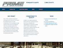 Tablet Screenshot of primeeci.com